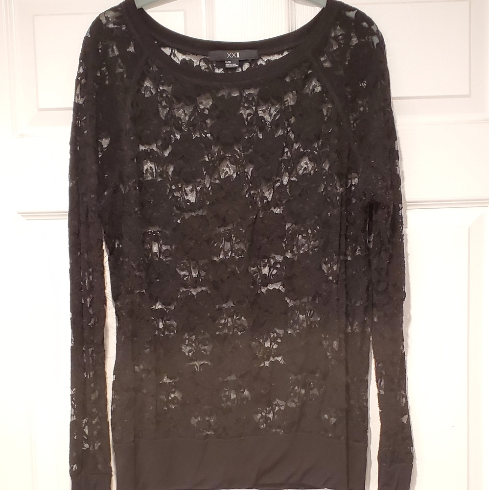 Forever 21 floral blouse